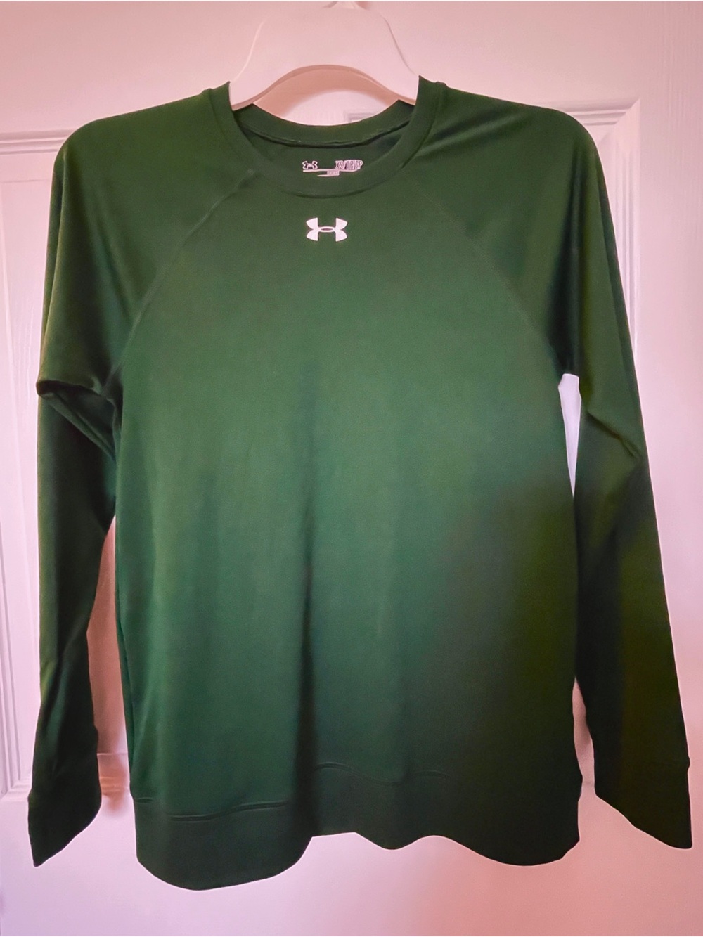 Men’s Under Armour Green HeatGear Dry-fit shirt